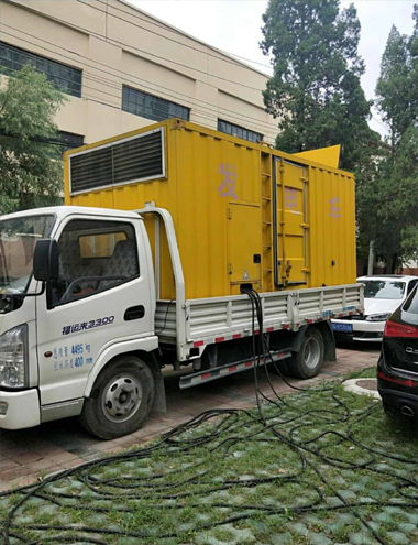 九原发电车出租-柴油发电机组排烟系统设计要求及其考虑因素